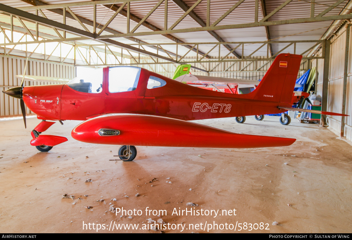 Aircraft Photo of EC-ET8 | Tecnam P-96 Golf | AirHistory.net #583082