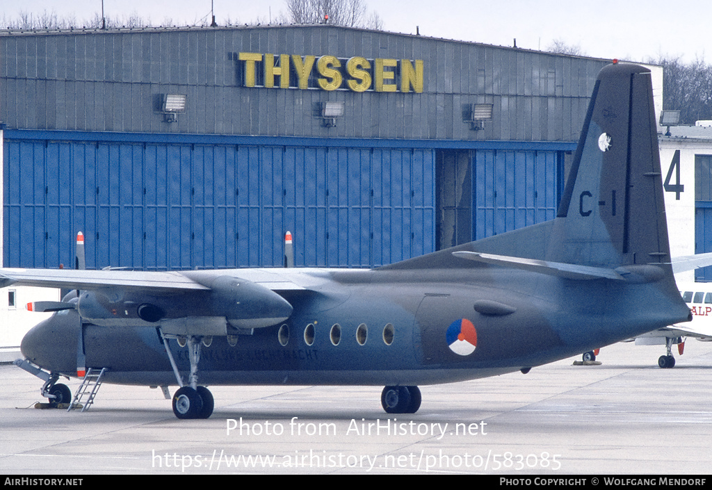 Aircraft Photo of C-1 | Fokker F27-100 Friendship | Netherlands - Air Force | AirHistory.net #583085