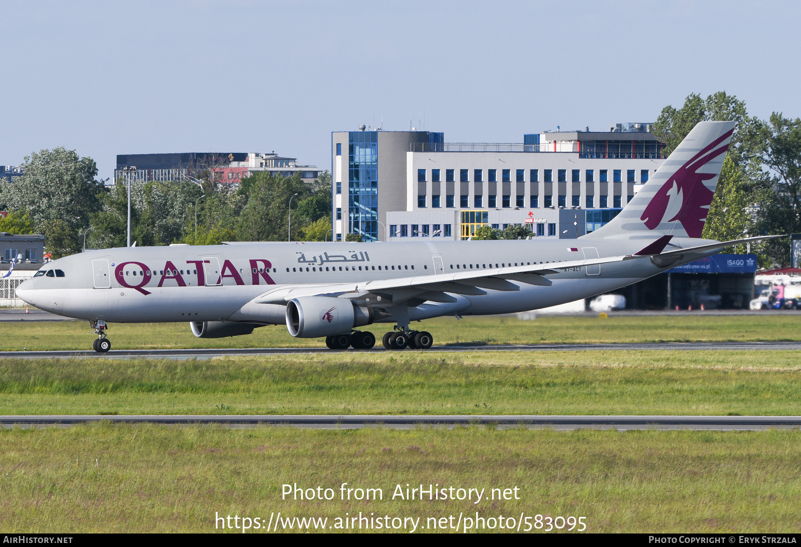 Aircraft Photo of A7-ACT | Airbus A330-202 | Qatar Airways | AirHistory.net #583095