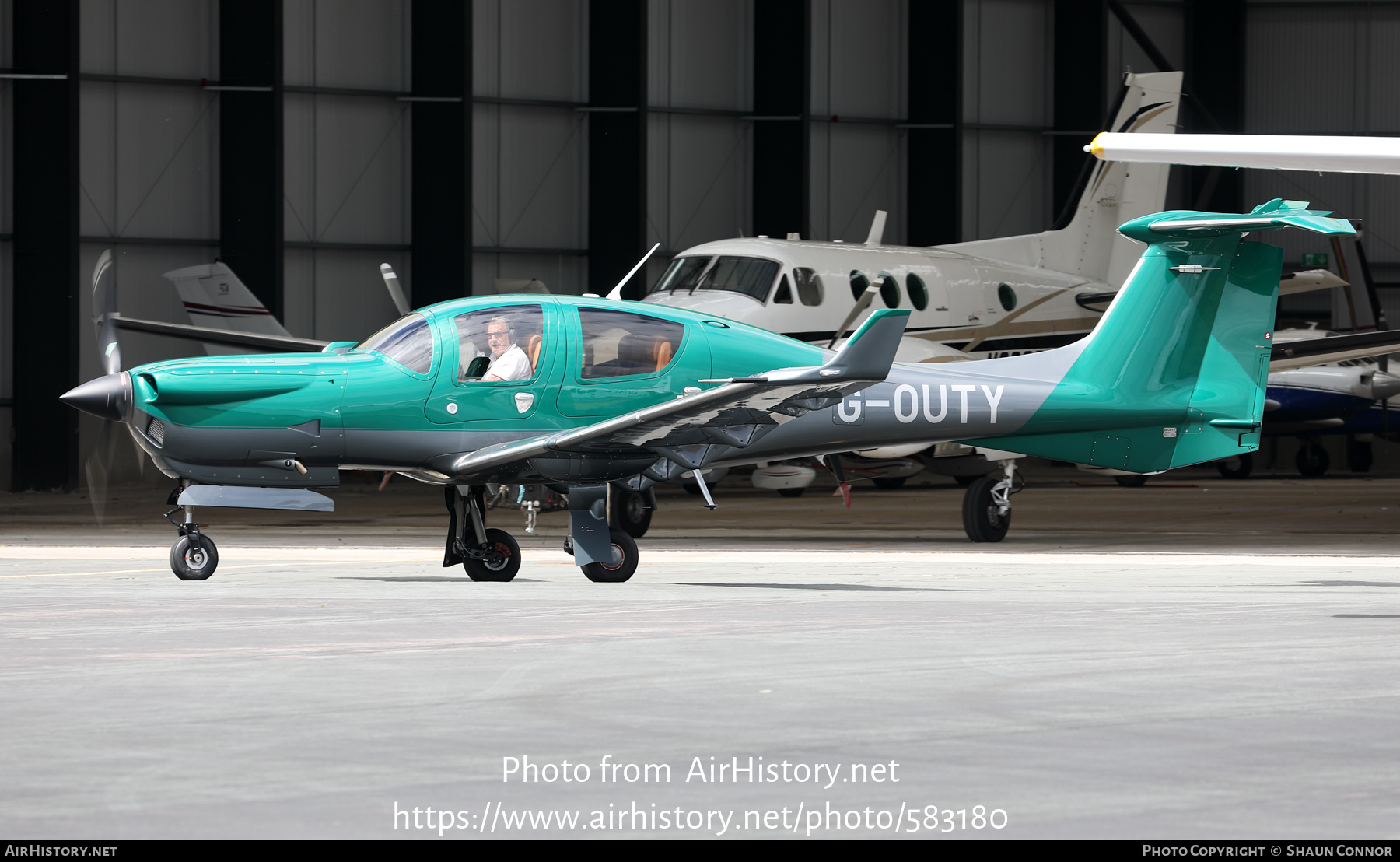 Aircraft Photo of G-OUTY | Diamond DA50 RG | AirHistory.net #583180