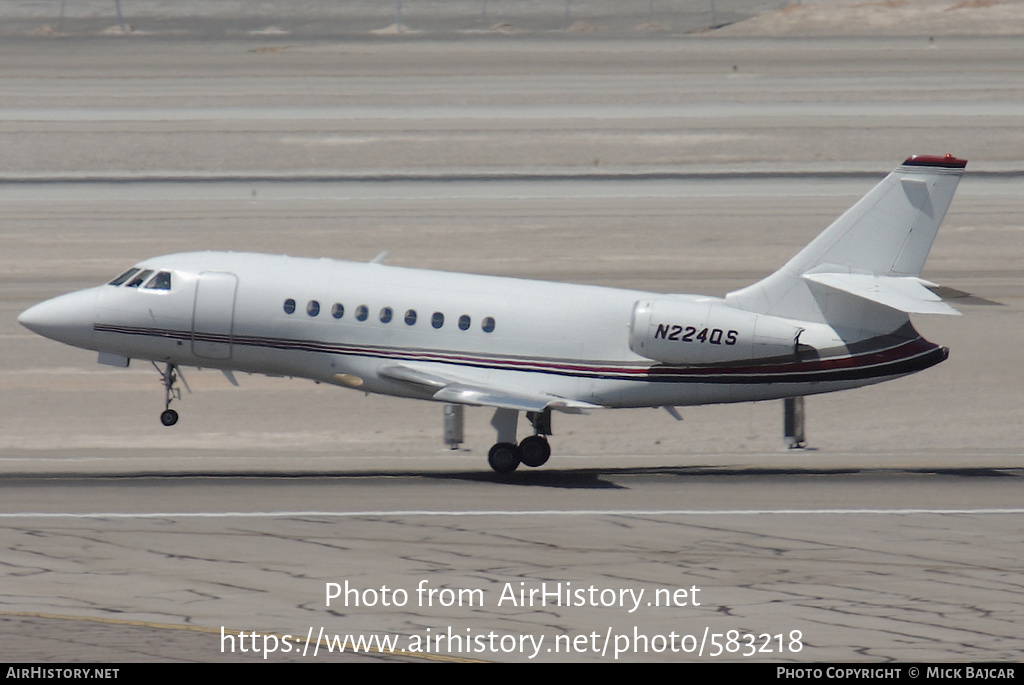 Aircraft Photo of N224QS | Dassault Falcon 2000 | AirHistory.net #583218