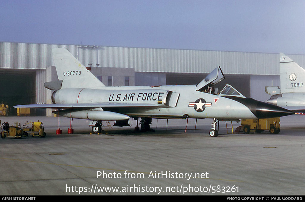 Aircraft Photo of 58-0779 / 0-80779 | Convair F-106A Delta Dart | USA - Air Force | AirHistory.net #583261