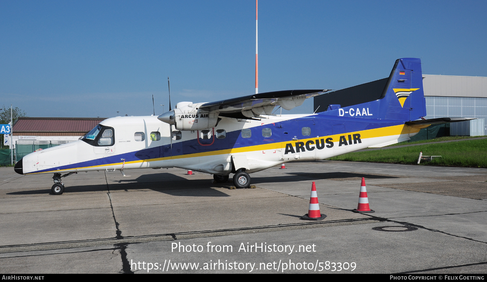 Aircraft Photo of D-CAAL | Dornier 228-212 | Arcus Air | AirHistory.net #583309