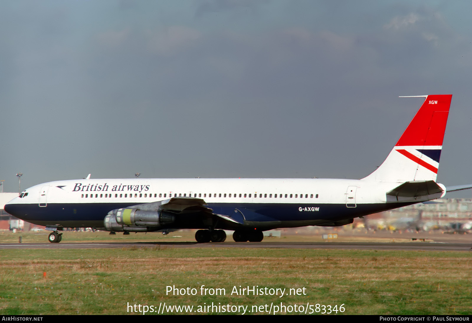 Aircraft Photo of G-AXGW | Boeing 707-336C | British Airways | AirHistory.net #583346