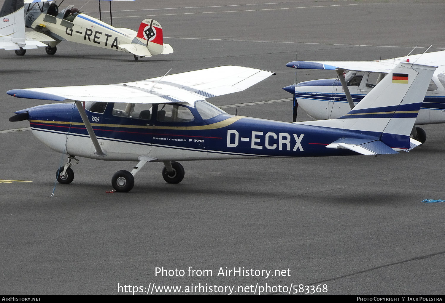 Aircraft Photo of D-ECRX | Reims F172L Skyhawk | AirHistory.net #583368