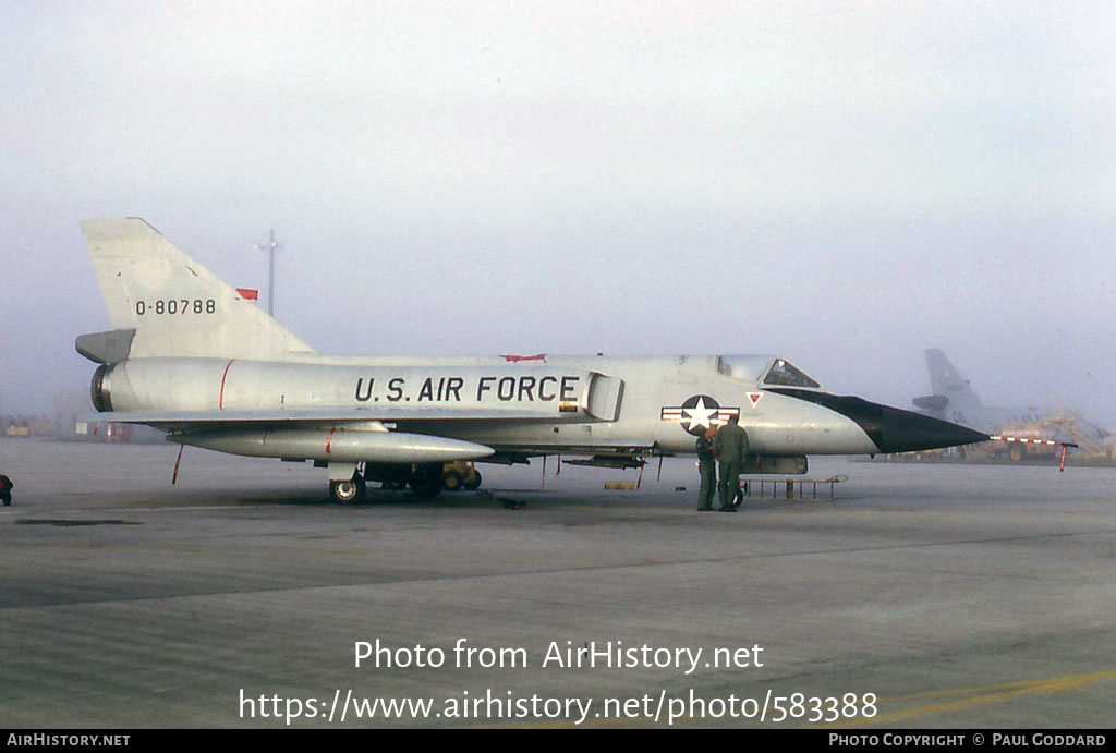 Aircraft Photo of 58-0788 / 0-80788 | Convair F-106A Delta Dart | USA - Air Force | AirHistory.net #583388