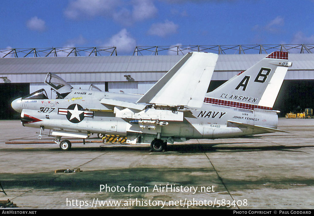 Aircraft Photo of 154482 | LTV A-7B Corsair II | USA - Navy | AirHistory.net #583408