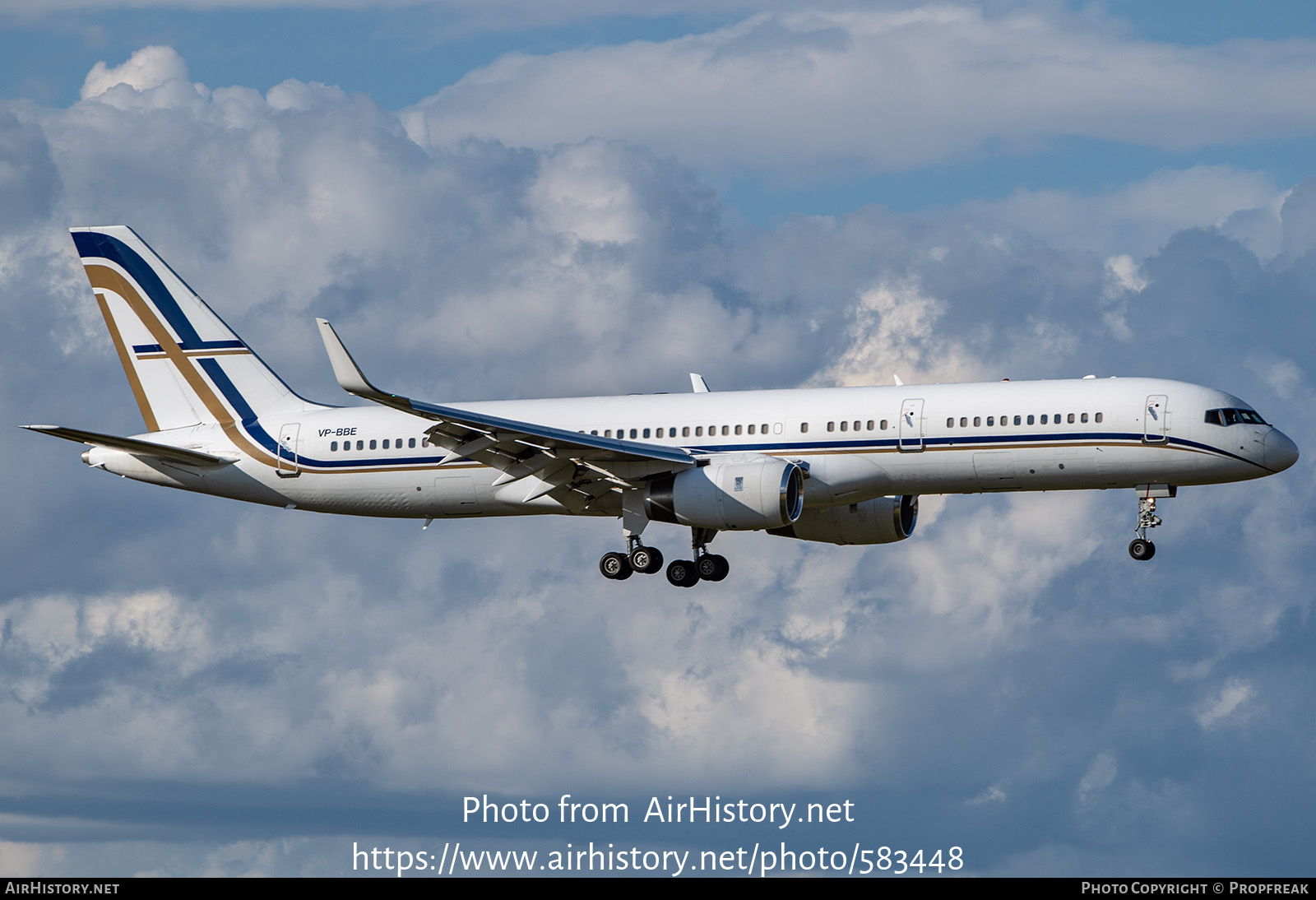 Aircraft Photo of VP-BBE | Boeing 757-23N | AirHistory.net #583448