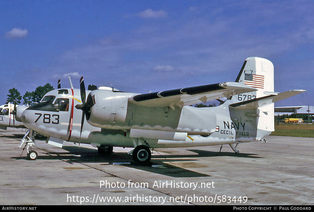 Aircraft Photo of 136783 / 6783 | Grumman C-1A Trader | USA - Navy | AirHistory.net #583449