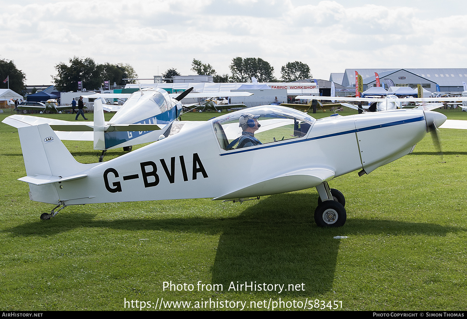 Aircraft Photo of G-BVIA | Rand KR-2 | AirHistory.net #583451