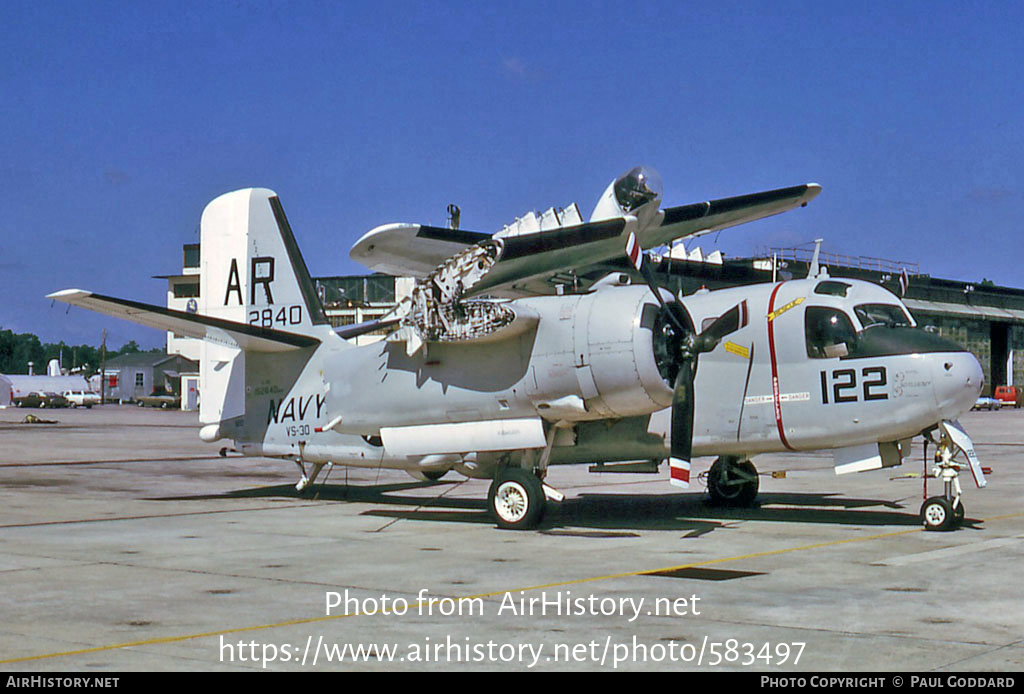 Aircraft Photo of 152840 / 2840 | Grumman S-2G Tracker (G-121) | USA - Navy | AirHistory.net #583497