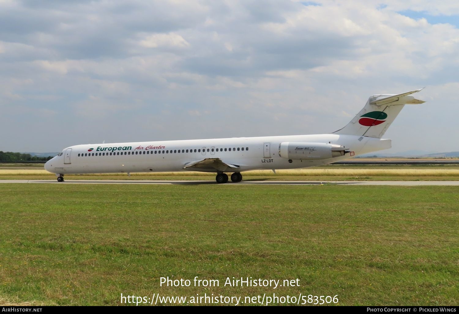 Aircraft Photo of LZ-LDT | McDonnell Douglas MD-82 (DC-9-82) | European Air Charter | AirHistory.net #583506