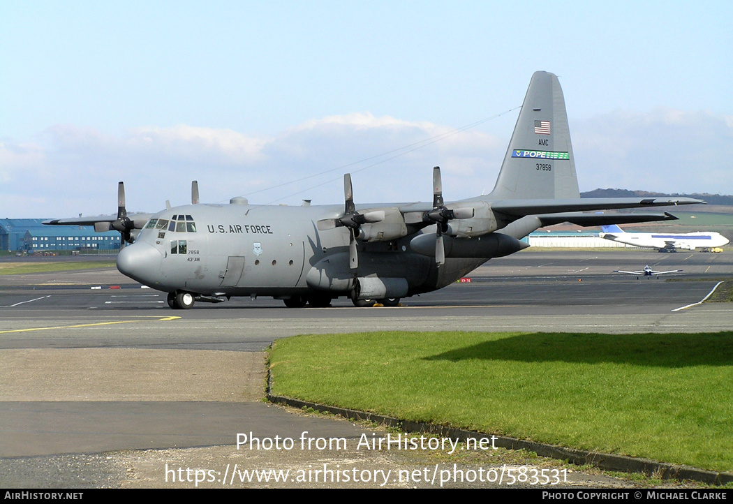 Aircraft Photo of 63-7858 / 37858 | Lockheed C-130E Hercules (L-382) | USA - Air Force | AirHistory.net #583531