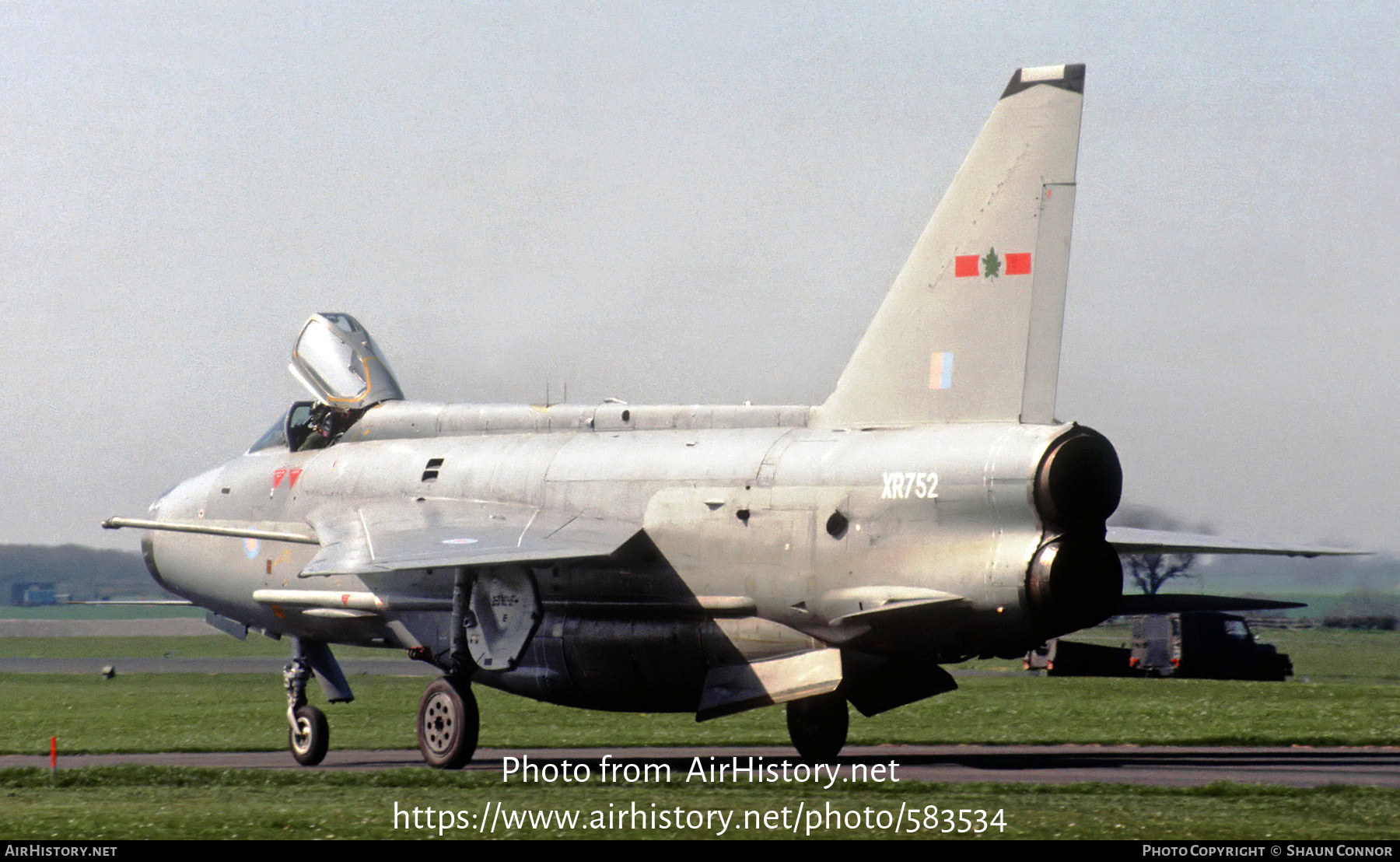 Aircraft Photo of XR752 | English Electric Lightning F6 | UK - Air Force | AirHistory.net #583534