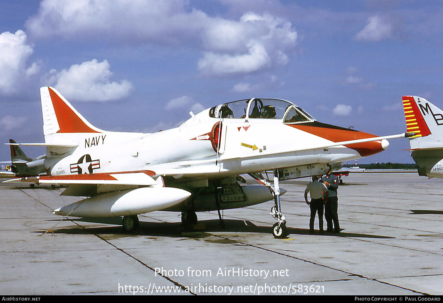 Aircraft Photo of 153495 | Douglas TA-4J Skyhawk | USA - Navy | AirHistory.net #583621