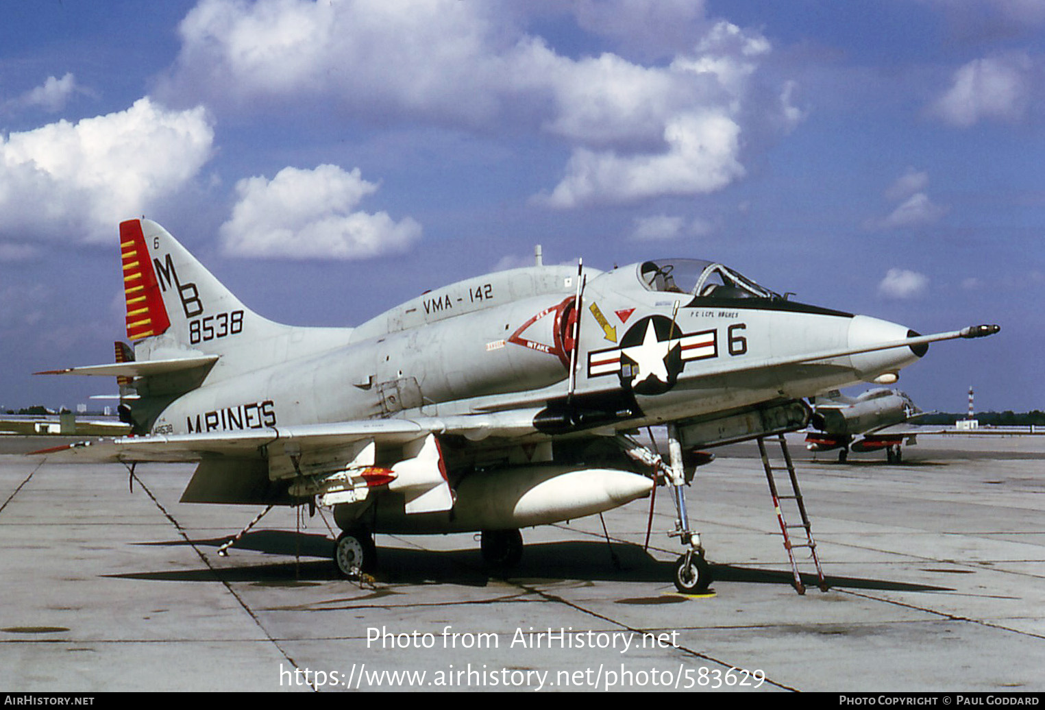 Aircraft Photo of 148538 / 8538 | Douglas A-4L Skyhawk | USA - Marines | AirHistory.net #583629