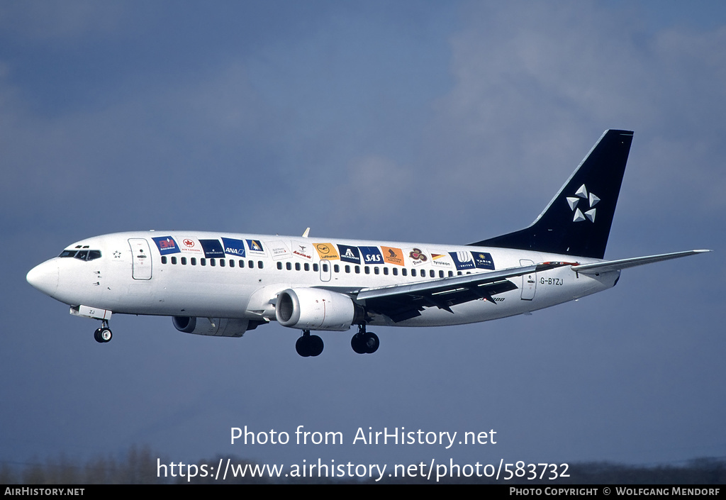 Aircraft Photo of G-BYZJ | Boeing 737-3Q8 | British Midland Airways - BMA | AirHistory.net #583732