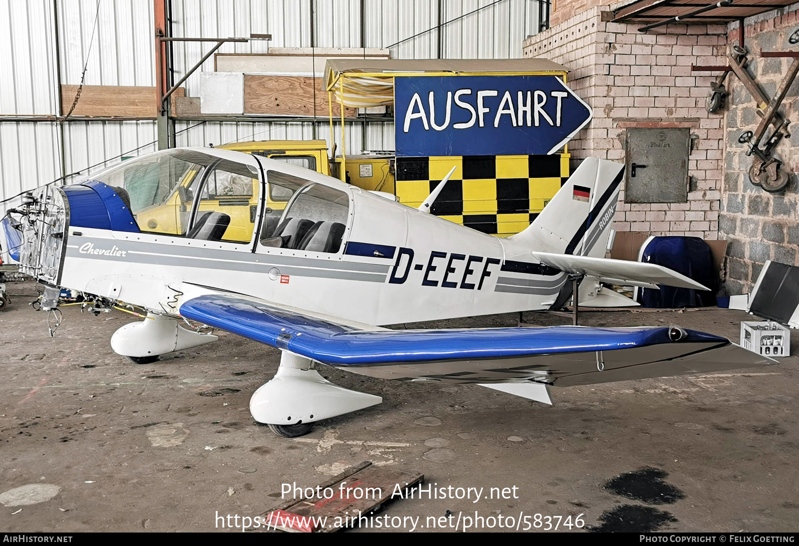 Aircraft Photo of D-EEEF | Robin DR-400-160 Chevalier | AirHistory.net #583746