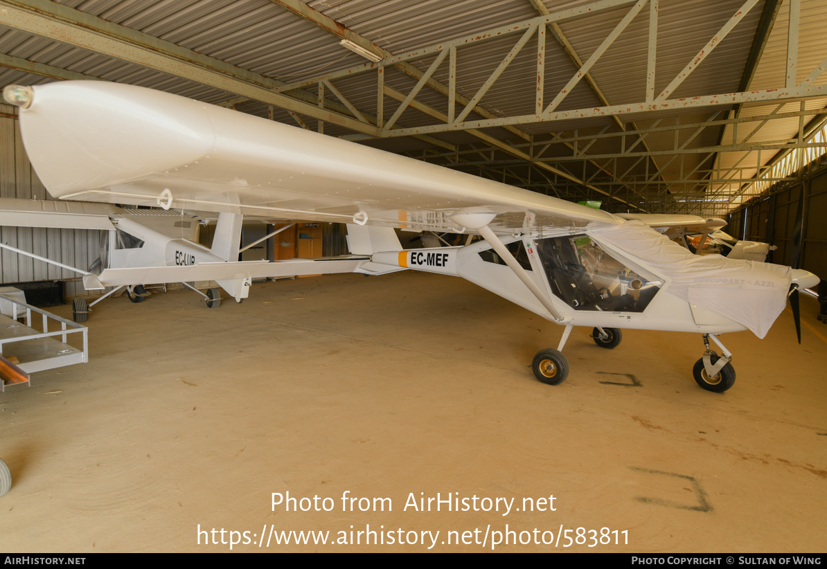 Aircraft Photo of EC-MEF | Aeroprakt A-22L Foxbat | AirHistory.net #583811