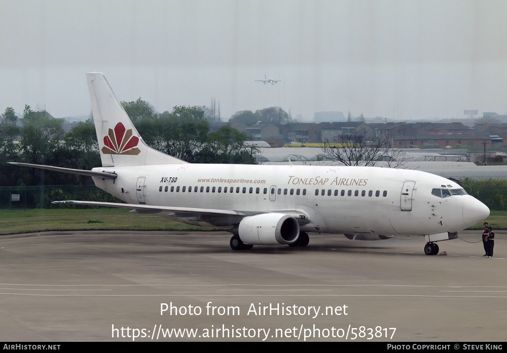 Aircraft Photo of XU-TSD | Boeing 737-382 | TonleSap Airlines | AirHistory.net #583817