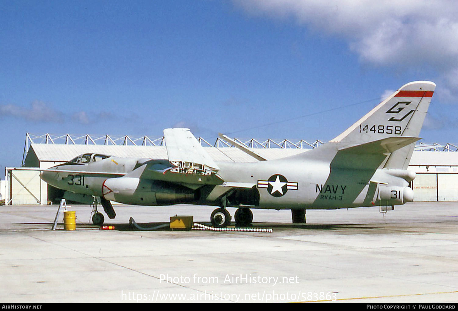 Aircraft Photo of 144858 | Douglas TA-3B Skywarrior | USA - Navy | AirHistory.net #583863