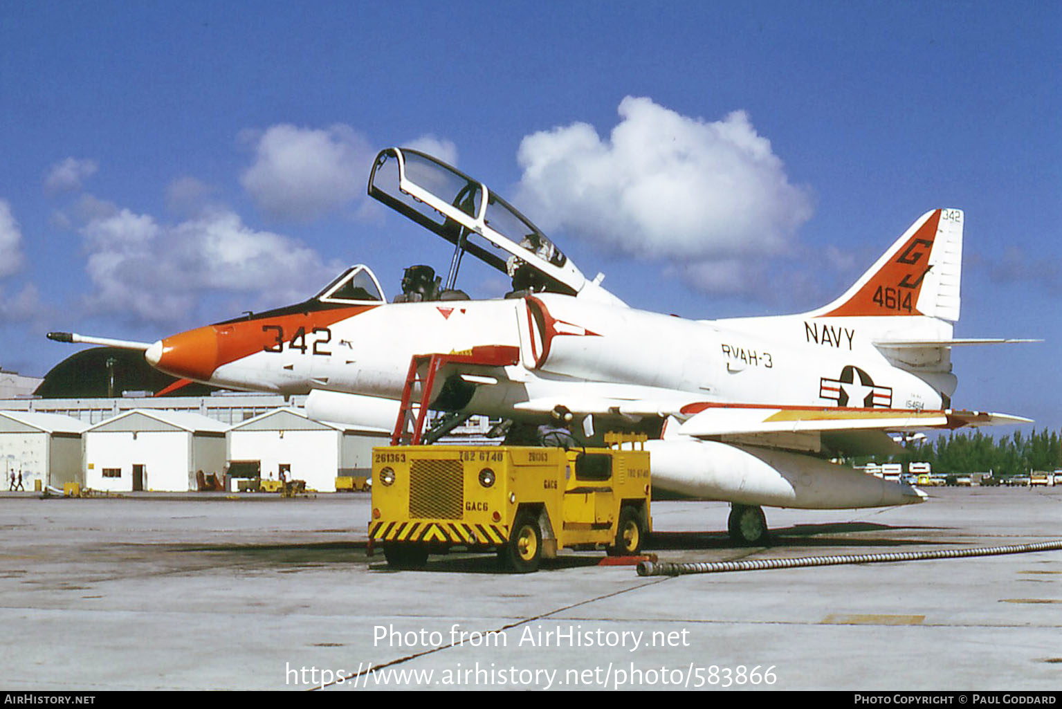 Aircraft Photo of 154614 / 4614 | Douglas TA-4J Skyhawk | USA - Navy | AirHistory.net #583866