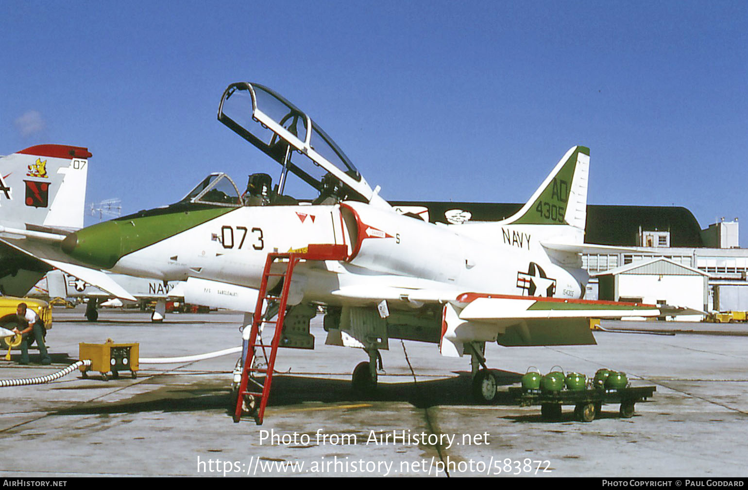 Aircraft Photo of 154305 / 4305 | Douglas TA-4J Skyhawk | USA - Navy | AirHistory.net #583872