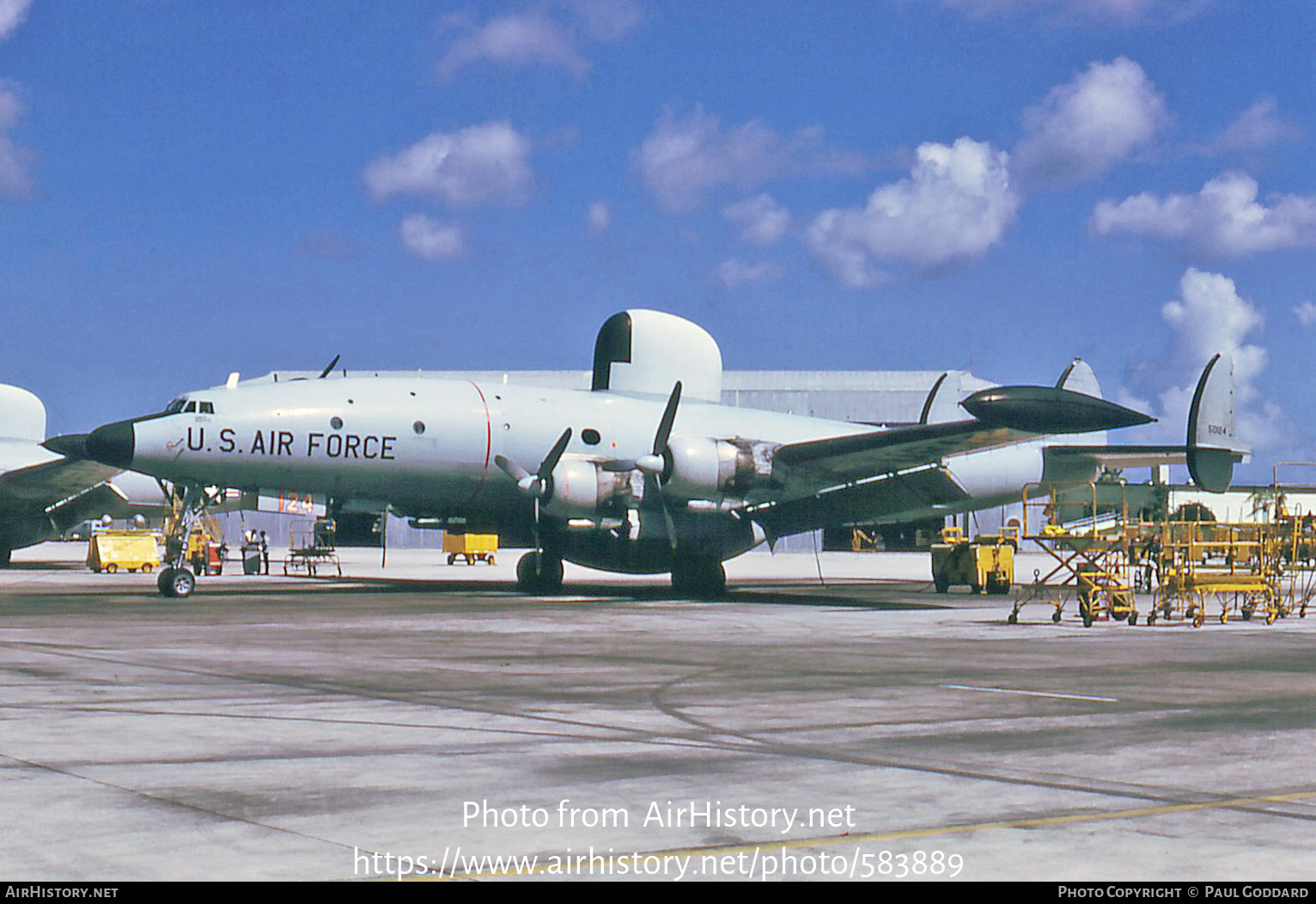 Aircraft Photo of 55-124 / 50124 | Lockheed EC-121T Warning Star | USA - Air Force | AirHistory.net #583889