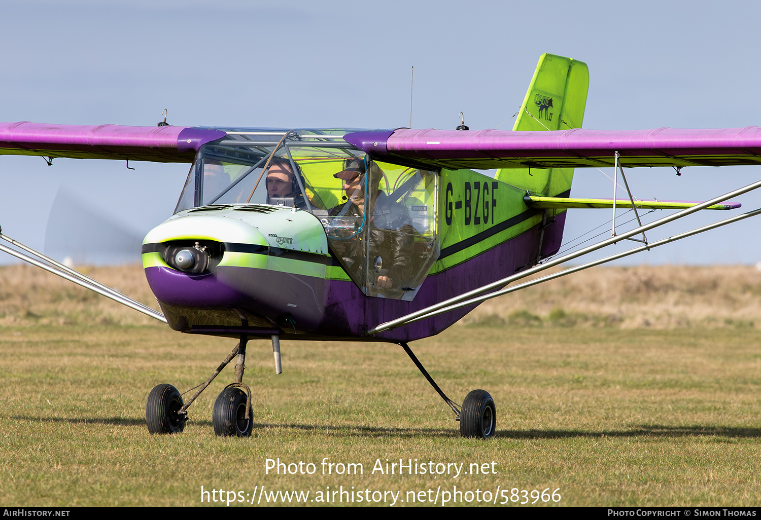 Aircraft Photo of G-BZGF | Rans S-6ES/TR Coyote II | AirHistory.net #583966