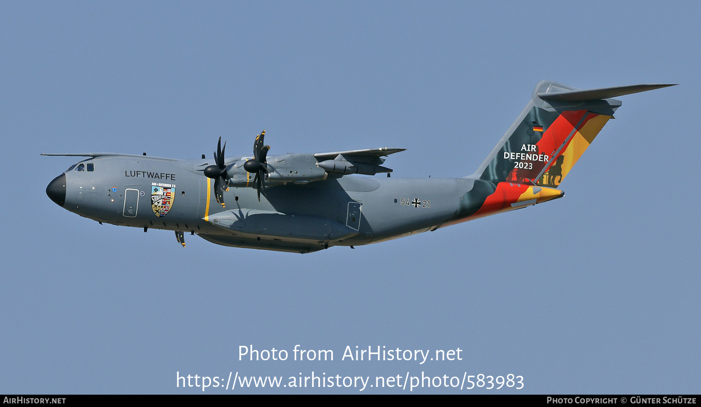 Aircraft Photo of 5421 | Airbus A400M Atlas | Germany - Air Force | AirHistory.net #583983