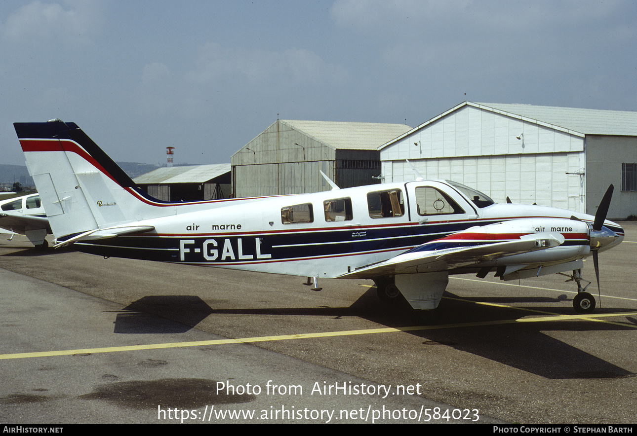 Aircraft Photo of F-GALL | Beech 58P Pressurized Baron | Air Marne | AirHistory.net #584023