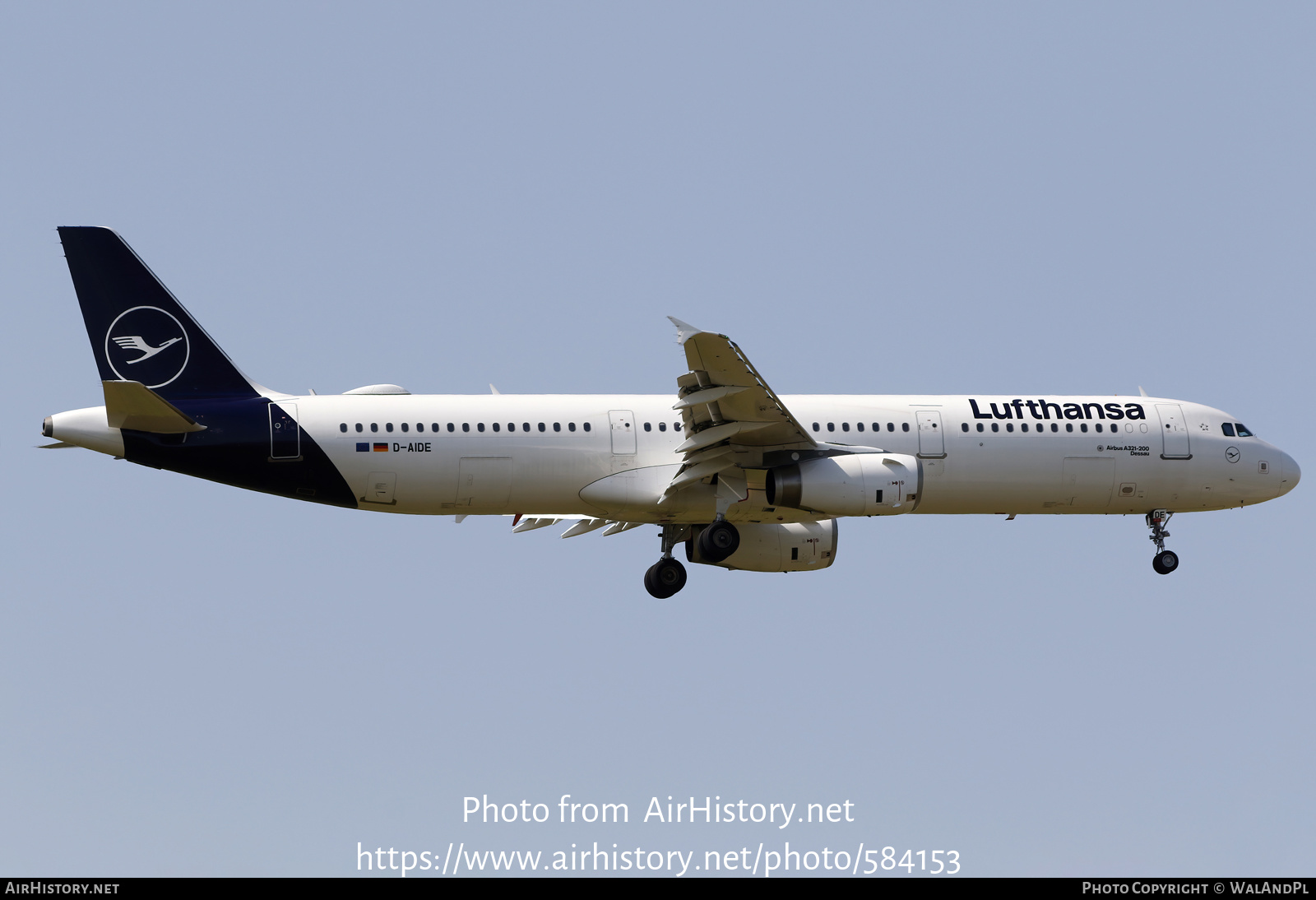 Aircraft Photo of D-AIDE | Airbus A321-231 | Lufthansa | AirHistory.net #584153