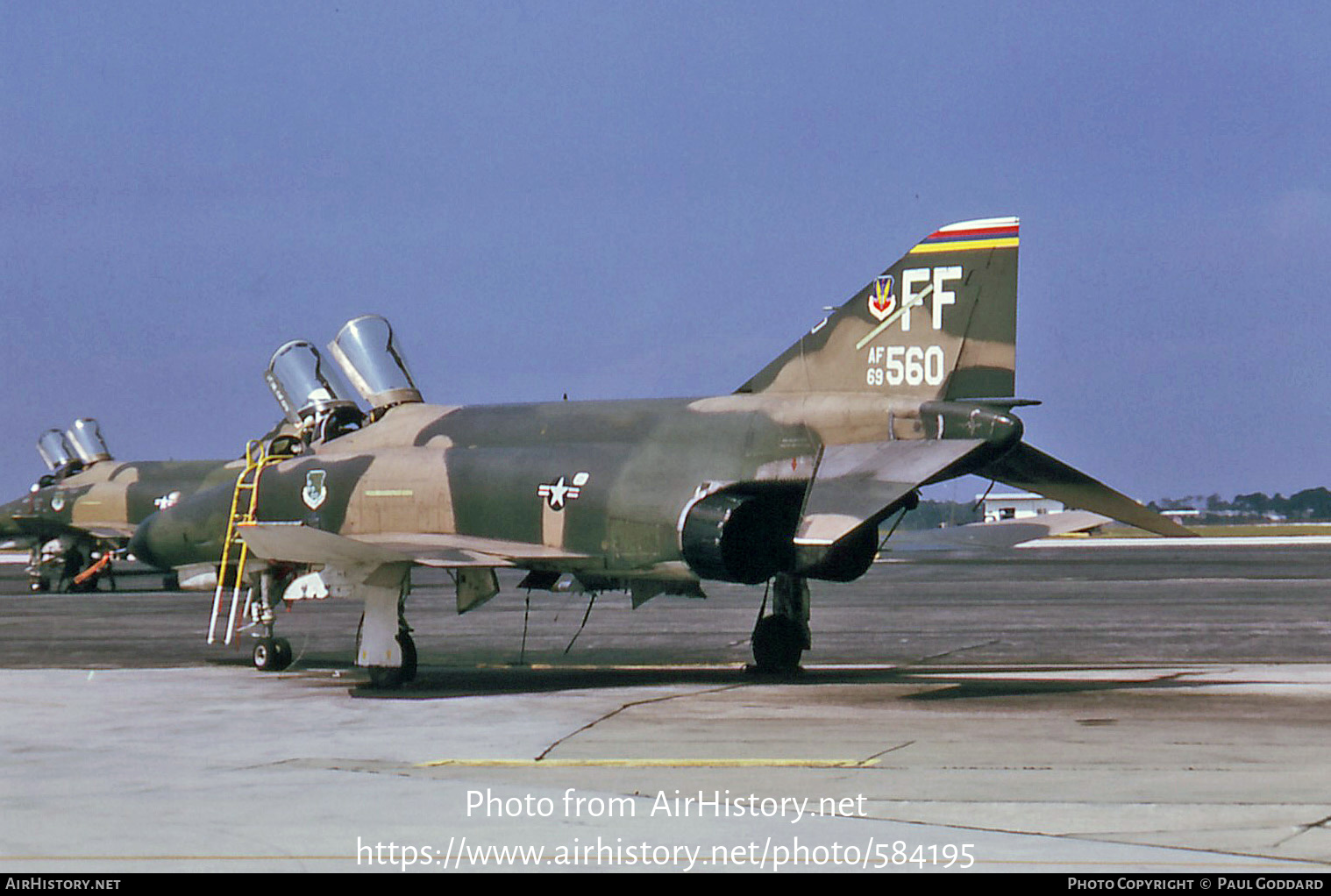 Aircraft Photo of 69-7560 / AF69-560 | McDonnell Douglas F-4E Phantom II | USA - Air Force | AirHistory.net #584195