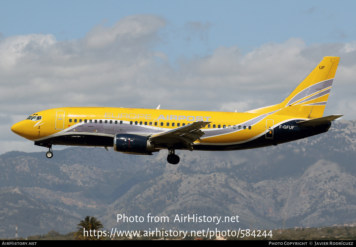 Aircraft Photo of F-GFUF | Boeing 737-3B3(QC) | Europe Airpost | AirHistory.net #584244