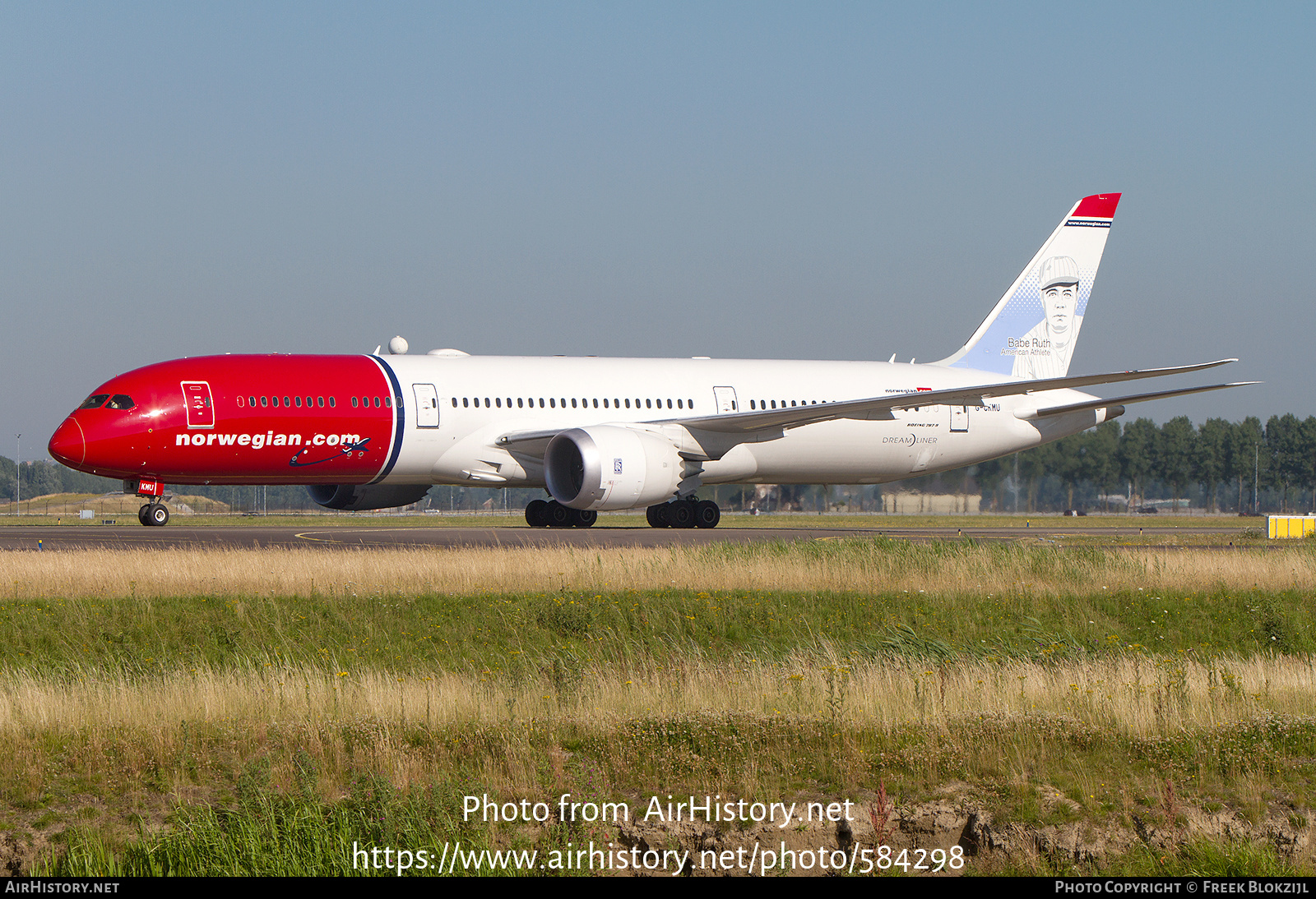Aircraft Photo of G-CKMU | Boeing 787-9 Dreamliner | Norwegian | AirHistory.net #584298