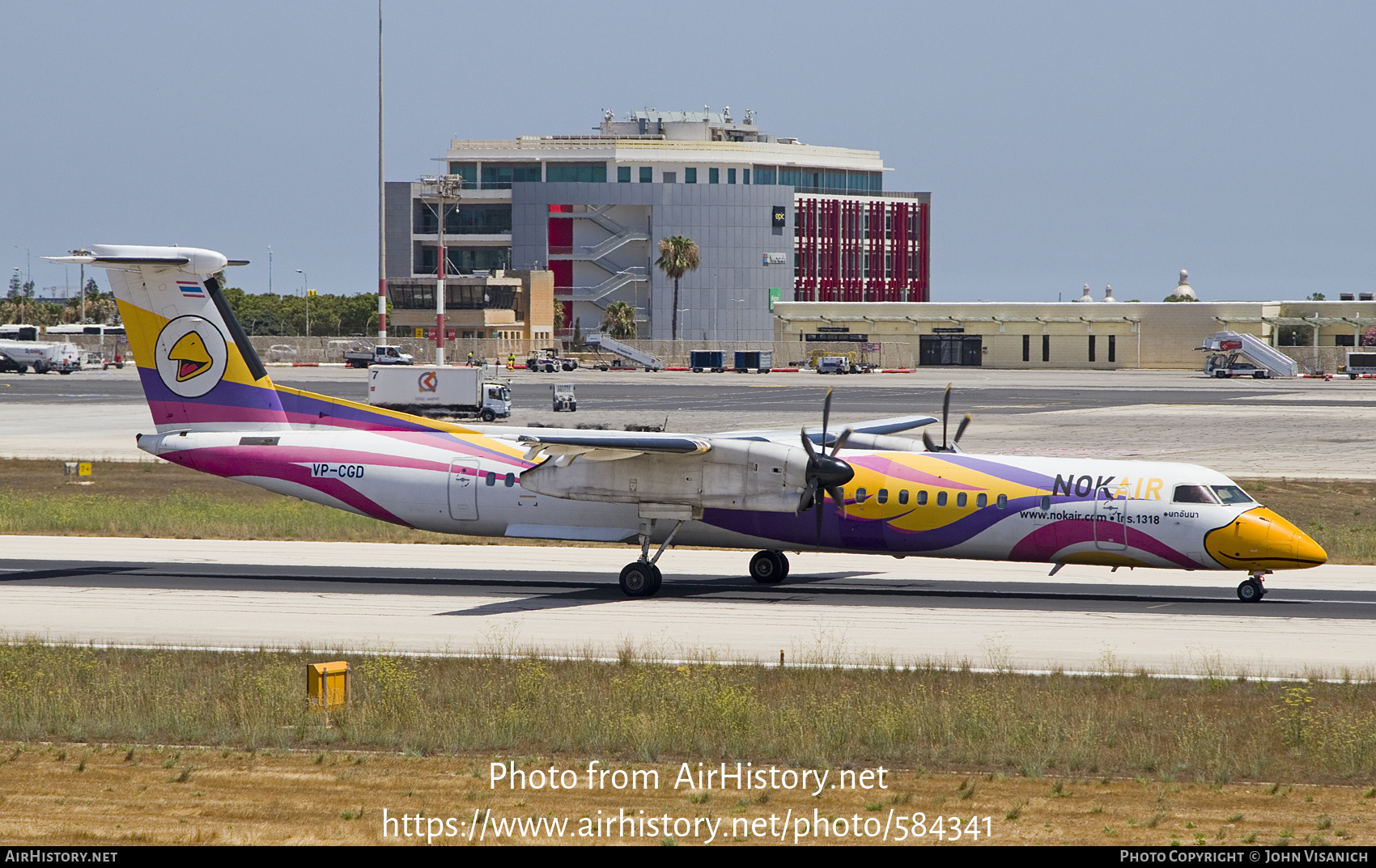 Aircraft Photo of VP-CGD | Bombardier DHC-8-402 Dash 8 | Nok Air | AirHistory.net #584341