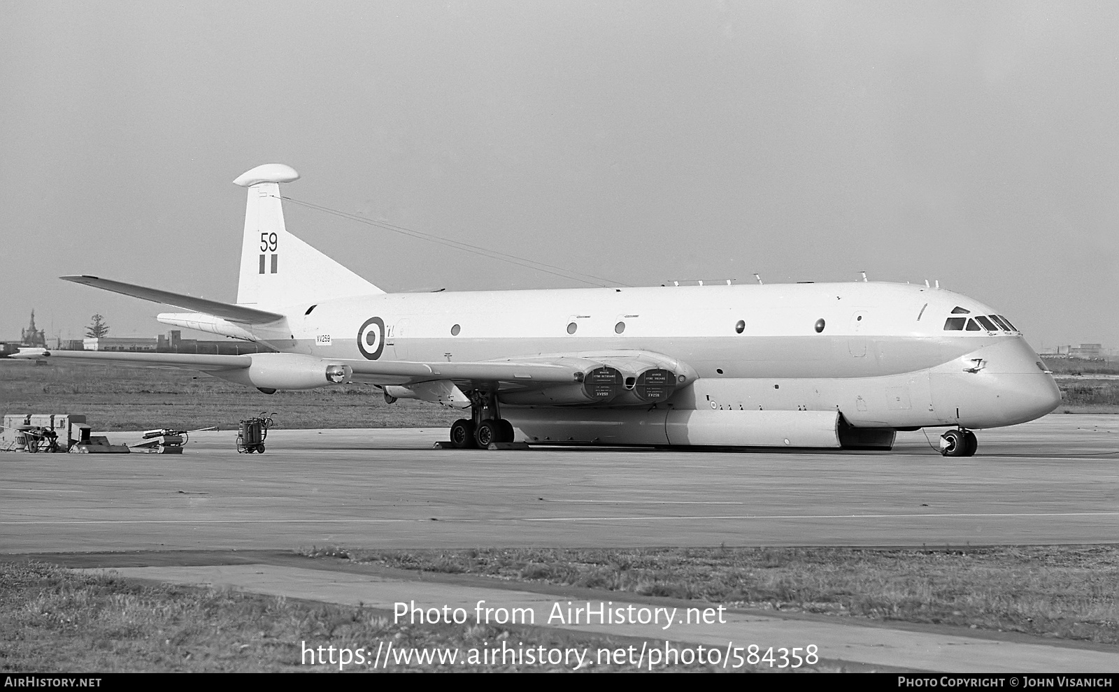 Aircraft Photo of XV259 | Hawker Siddeley HS-801 Nimrod MR.1 | UK - Air Force | AirHistory.net #584358