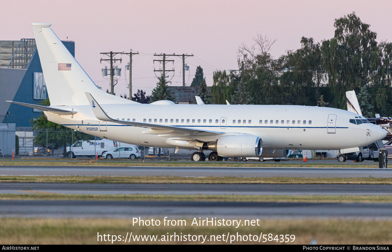 Aircraft Photo of 02-0202 / 20202 | Boeing C-40C | USA - Air Force | AirHistory.net #584359