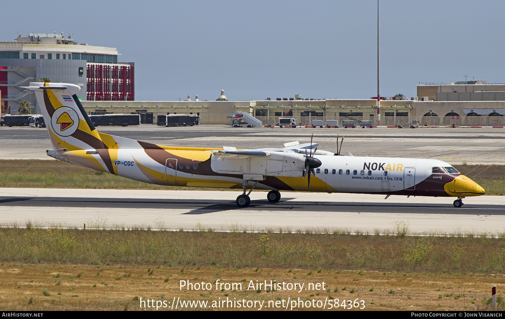 Aircraft Photo of VP-CGC | Bombardier DHC-8-402 Dash 8 | Nok Air | AirHistory.net #584363