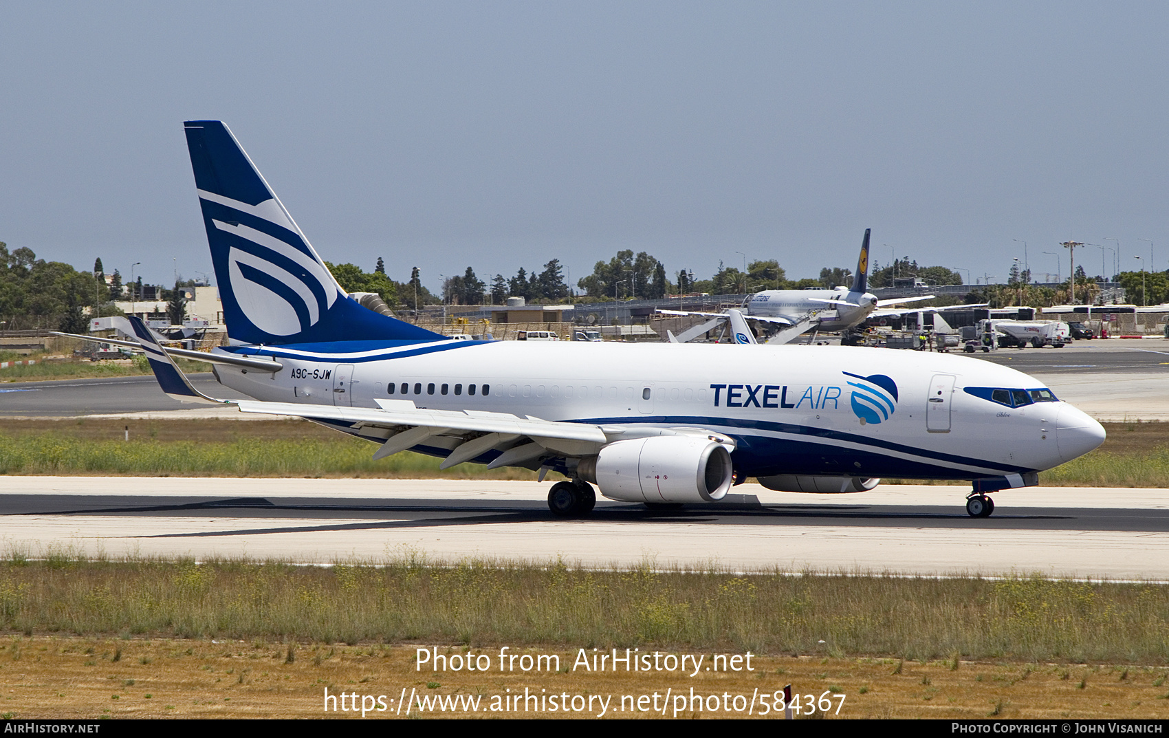 Aircraft Photo of A9C-SJW | Boeing 737-7K2/FC | Texel Air | AirHistory.net #584367