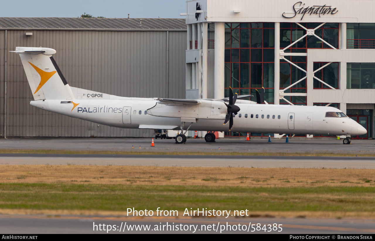 Aircraft Photo of C-GPOE | Bombardier DHC-8-402 Dash 8 | PAL Airlines - Provincial Airlines | AirHistory.net #584385