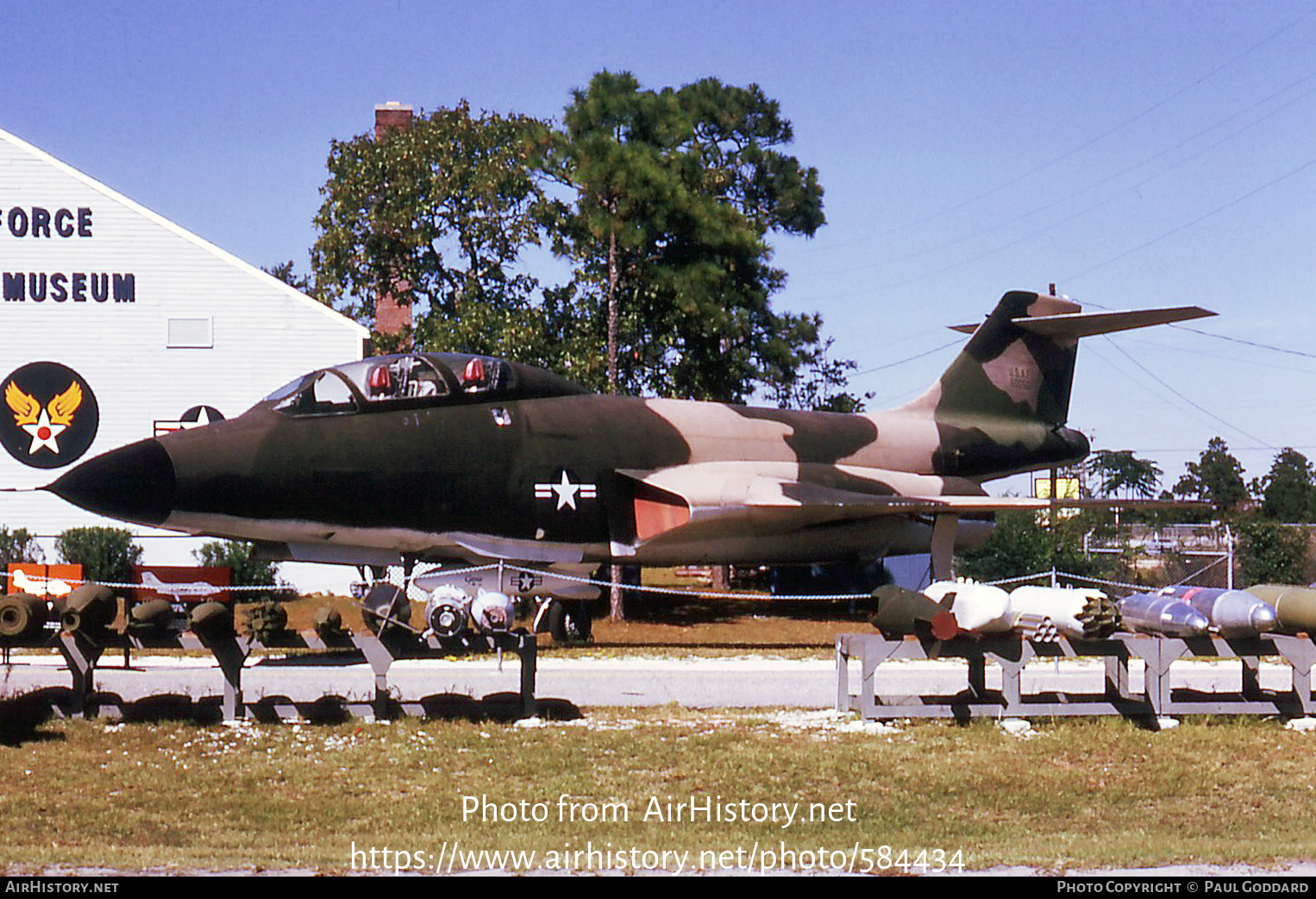 Aircraft Photo of 56-250 / 60250 | McDonnell F-101B Voodoo | USA - Air Force | AirHistory.net #584434