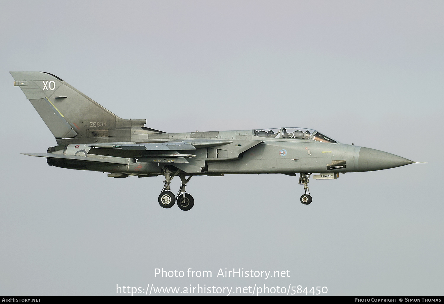 Aircraft Photo of ZE834 | Panavia Tornado F3 | UK - Air Force | AirHistory.net #584450