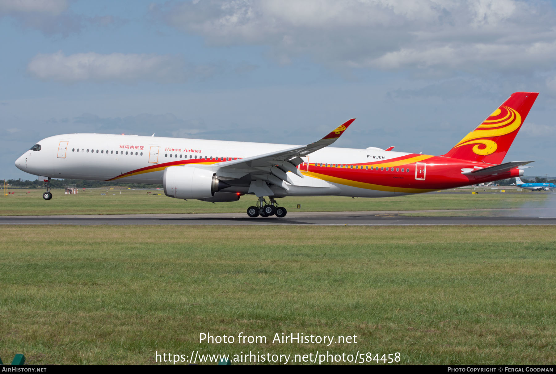 Aircraft Photo of F-WJKM | Airbus A350-941 | Hainan Airlines | AirHistory.net #584458