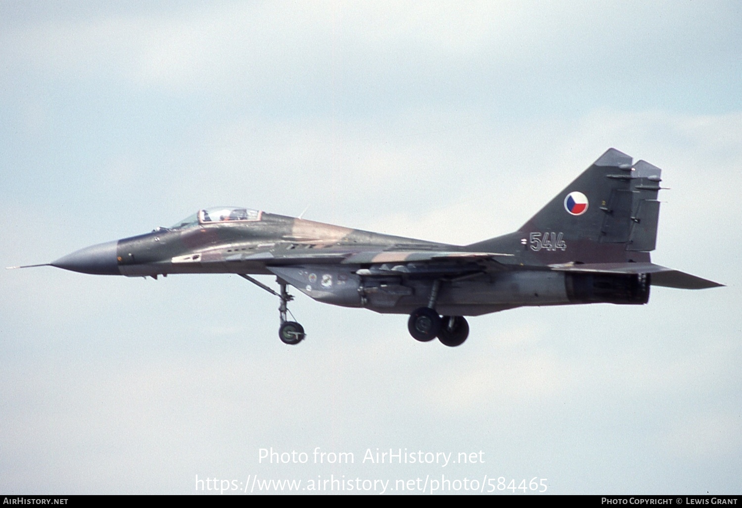 Aircraft Photo of 5414 | Mikoyan-Gurevich MiG-29A (9-12A) | Czechia - Air Force | AirHistory.net #584465