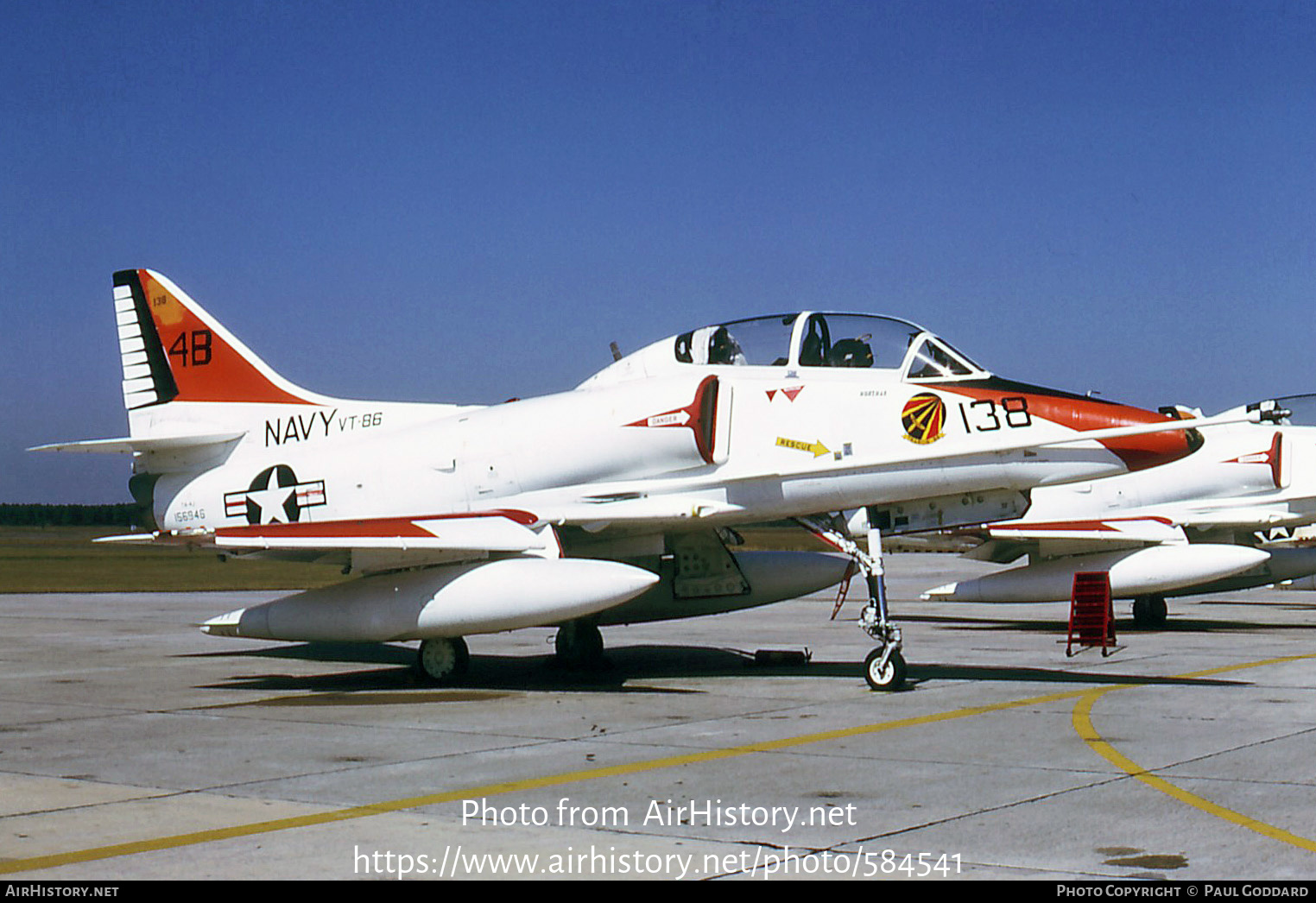 Aircraft Photo of 156946 | Douglas TA-4J Skyhawk | USA - Navy | AirHistory.net #584541