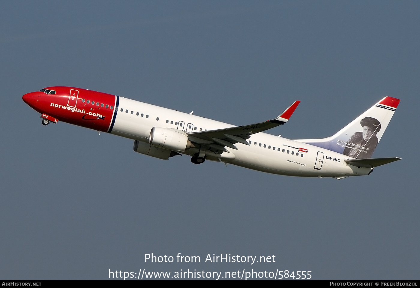 Aircraft Photo of LN-NIC | Boeing 737-8JP | Norwegian | AirHistory.net #584555