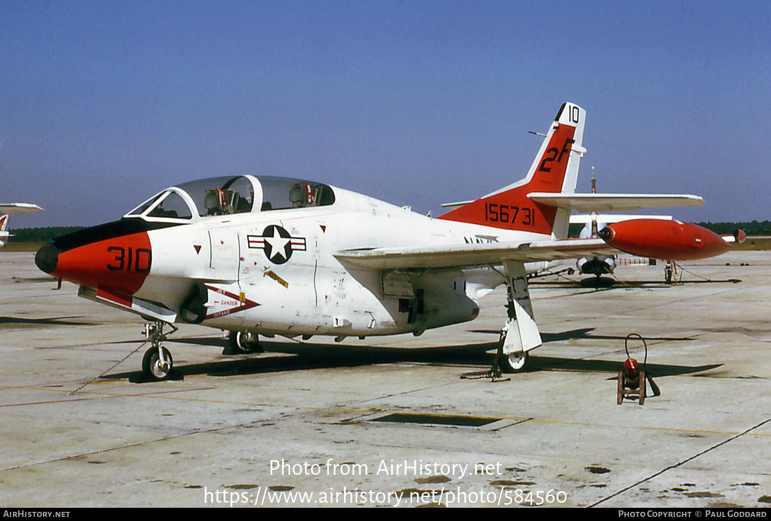 Aircraft Photo of 156731 | North American Rockwell T-2C Buckeye | USA - Navy | AirHistory.net #584560