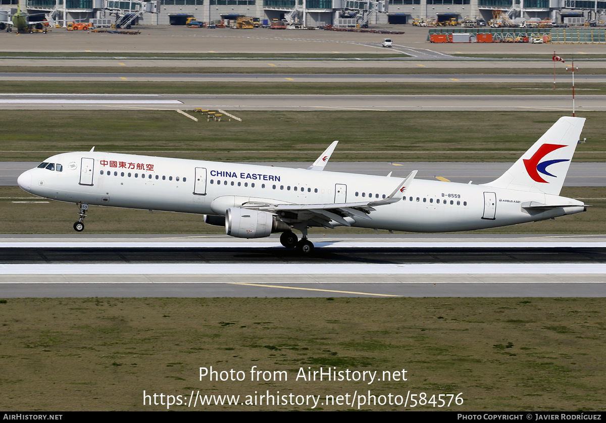 Aircraft Photo of B-8559 | Airbus A321-211 | China Eastern Airlines | AirHistory.net #584576