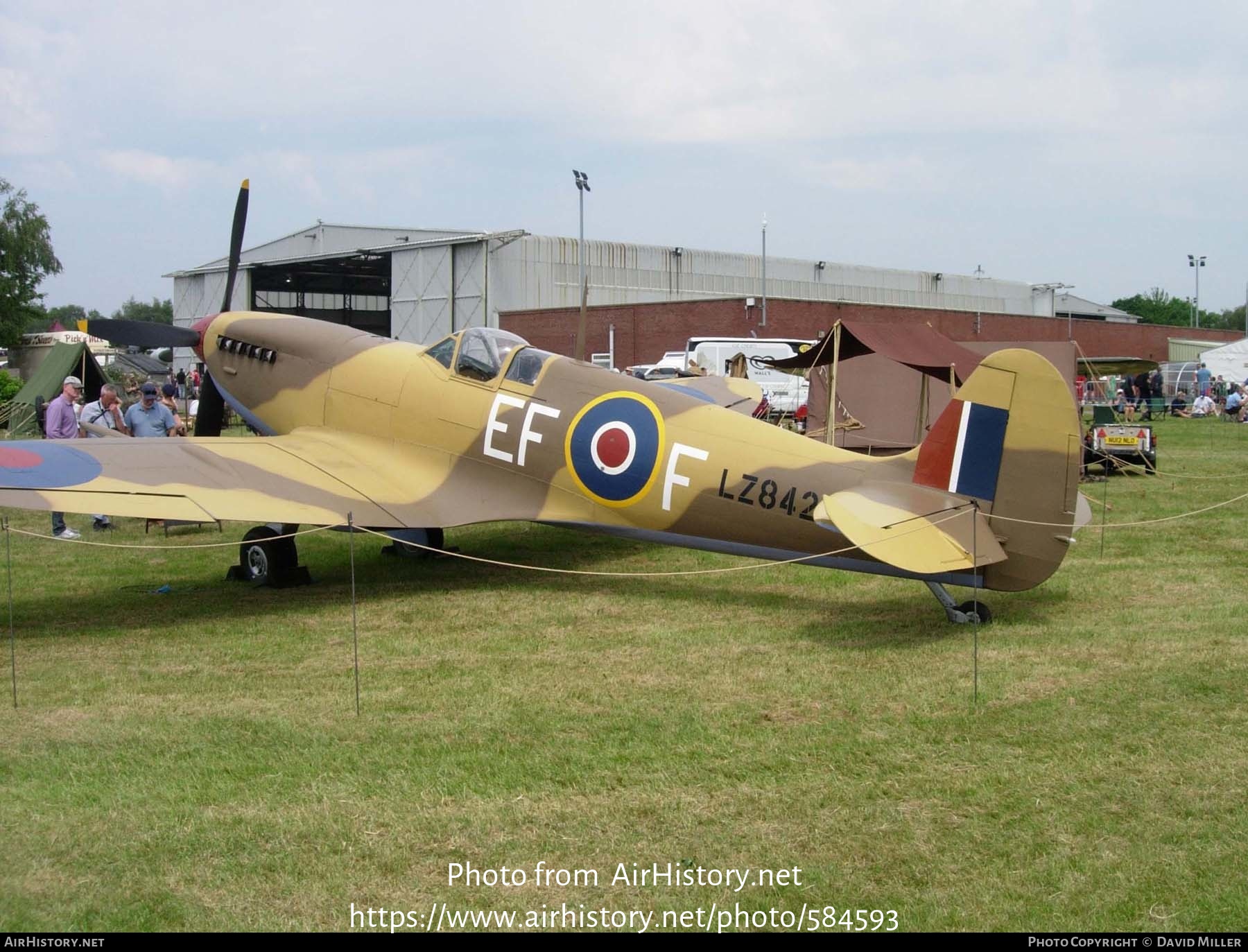 Aircraft Photo of G-CGZU / LZ842 | Supermarine 361 Spitfire Mk9 | UK - Air Force | AirHistory.net #584593